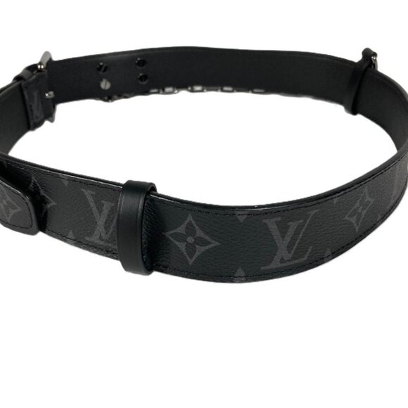 Louis Vuitton Belt Santure Signature Chain 35 mm M0179 V Monogram Eclipse main image 8